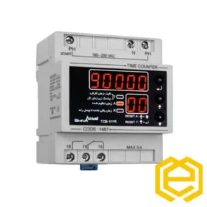 ساعت کار با رله خروجی قابل تنظیم