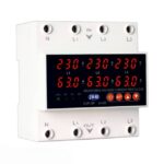 محافظ ولتاژ و جریان سه فاز JBH (63 و 100 آمپر)